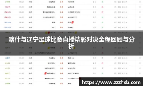 喀什与辽宁足球比赛直播精彩对决全程回顾与分析